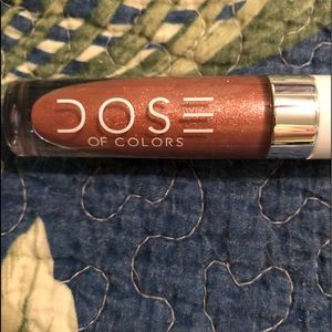 New! DOSE of Colors Lip Gloss In Color JAZZY